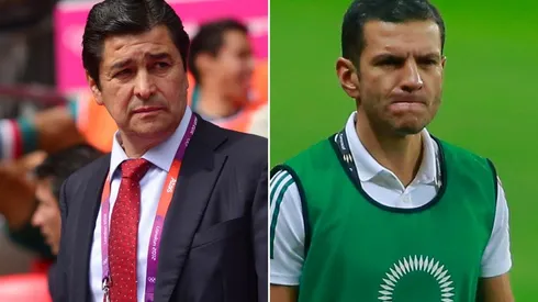Luis Fernando Tena y Jaime Lozano, los entrenadores olímpicos en cuestión.