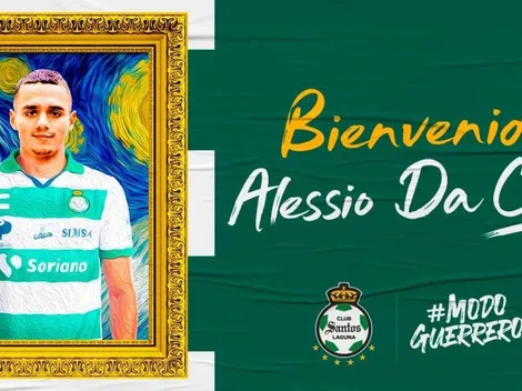 Al estilo Van Gogh: la recepción del Santos a Alessio da Cruz