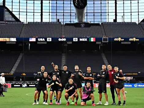 El Tri confirmó la alineación para la final de la Copa Oro