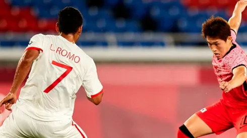 Luis Romo anotó el segundo gol de la Selección mexicana ante Corea en Tokio.