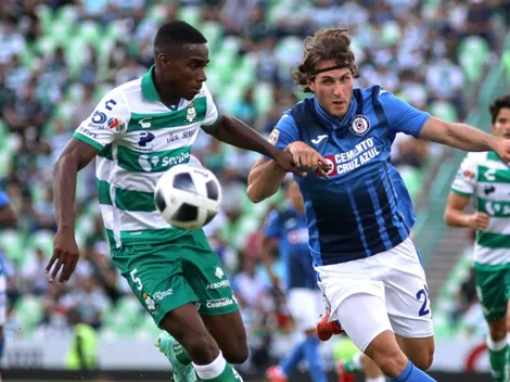 Santos hizo justicia y le igualó a Cruz Azul cerca del final