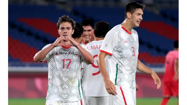 Sebastián Córdova firmó doblete en la goleada del Tri ante Corea en Cuartos.