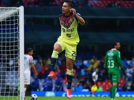 Salvador Reyes puso en ventaja 1-0 al América que había sido sometido por Necaxa