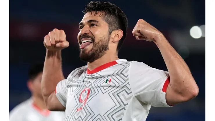 Henry Martín anotó dos goles en el México ante Corea de Cuartos de Final en Tokio 2020.