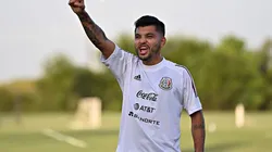 Jesús Tecatito Corona pidió apoyo y fe desde el primer minuto hasta el final.