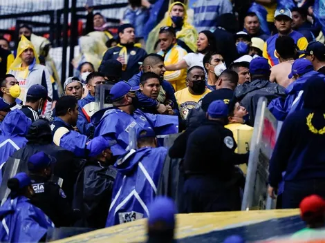 Así fue el conato de bronca entre la propia barra América