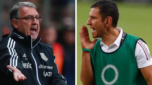 Gerardo Martino y Jaime Lozano, los seleccionadores.