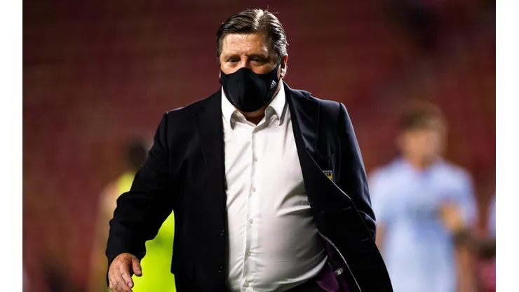 Miguel Herrera, entrenador de Tigres UANL en el Apertura 21.