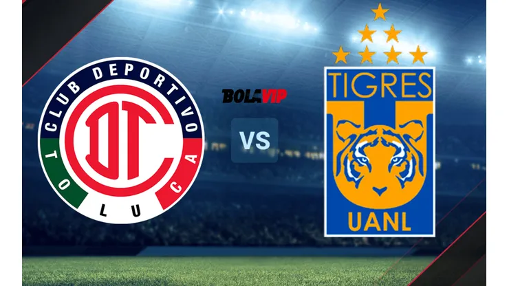 Toluca vs. Tigres UANL.