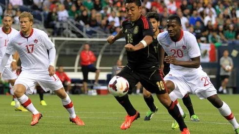 Marco Fabián anotó ante Canadá en la Copa Oro 2013.