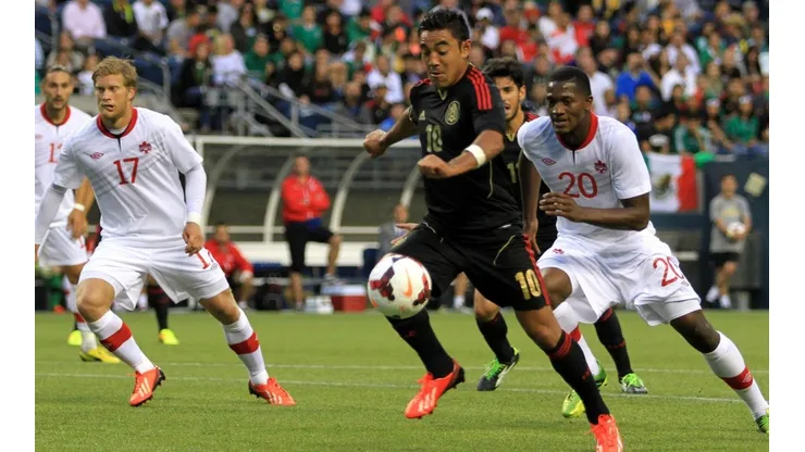 Marco Fabián anotó ante Canadá en la Copa Oro 2013.