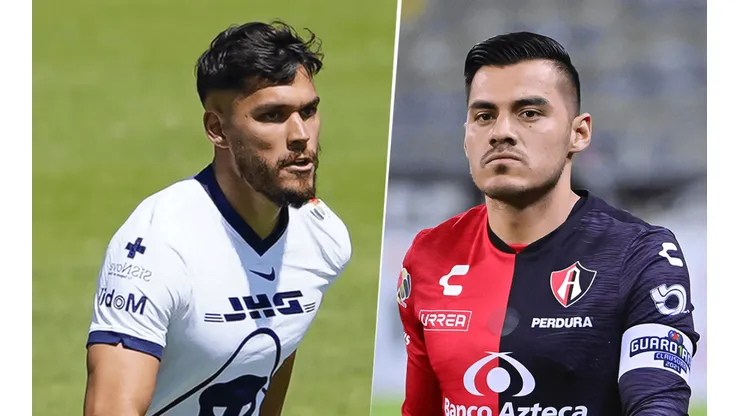 Pumas de Nicolás Freire jugará contra Atlas de Aldo Rocha por la Liga MX (Fuente: Imago7)