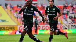 Juan Ferney Otero, autor del primer gol del torneo Grita México Apertura 2021.