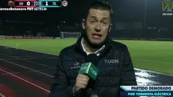 El reportero de TUDN apareció en la señal de TV Azteca en el Viernes Botanero.