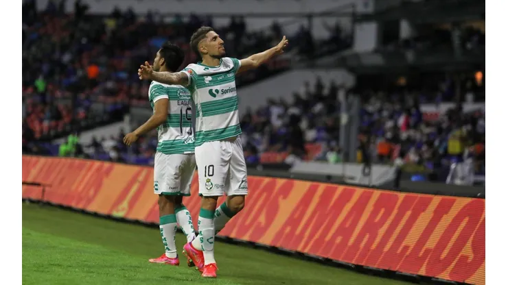 Valdés cumplió grandes torneos con Santos Laguna.