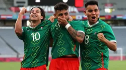 Alexis Vega firmó el primer gol para México ante Francia en Tokio 2020.