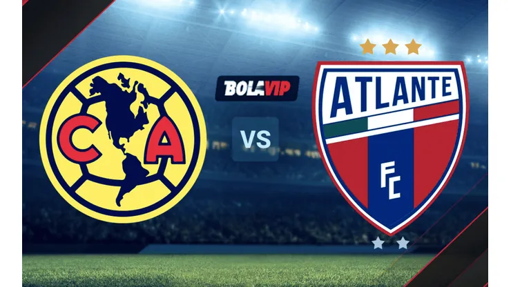 América vs. Atlante por un amistoso de pretemporada.