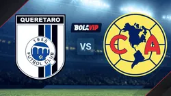 Querétaro vs. América por la Liga MX.