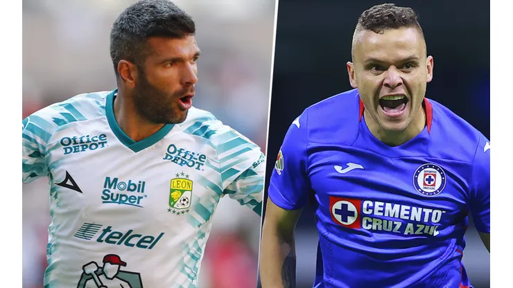 León vs. Cruz Azul. (Fotos: Getty Images).