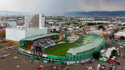 Panorámica del estadio León.