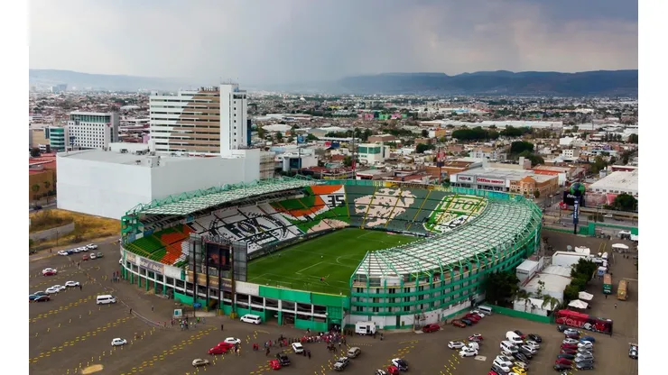 Panorámica del estadio León.