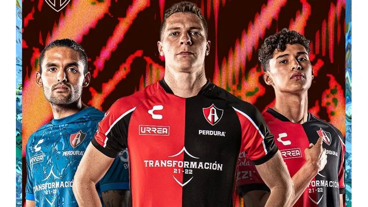 Nuevo uniforme de Atlas para la próxima temporada.