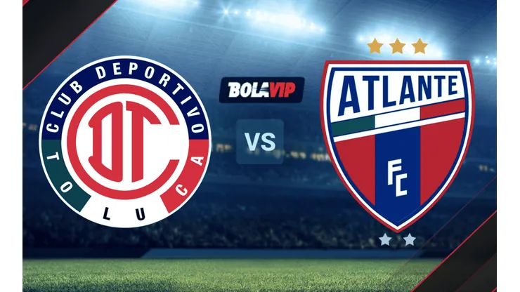 Toluca vs. Atlante por un amistoso de pretemporada.