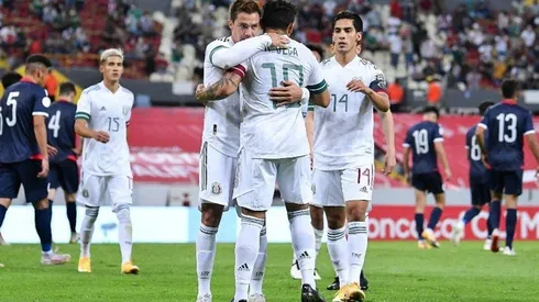 México goleó por 4-1 a Fukuyama City.