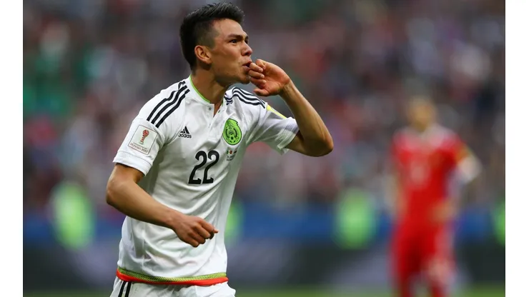 Hirving Lozano abandonó la concentración con México.
