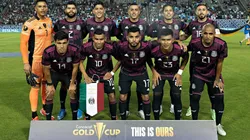 La selección de México que goleó 3-0 a Guatemala.