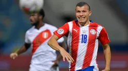 Braian Samudio participó de la Copa América 2021 con Paraguay