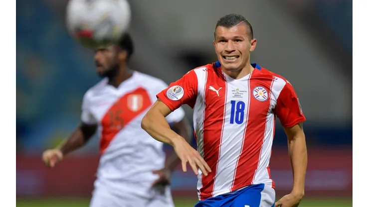 Braian Samudio participó de la Copa América 2021 con Paraguay