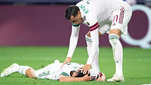 Lozano se retiró gravemente lesionado.