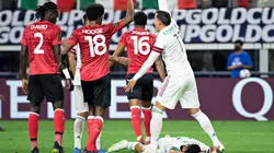 La lesión de Hirving Lozano contra Trinidad y Tobago.