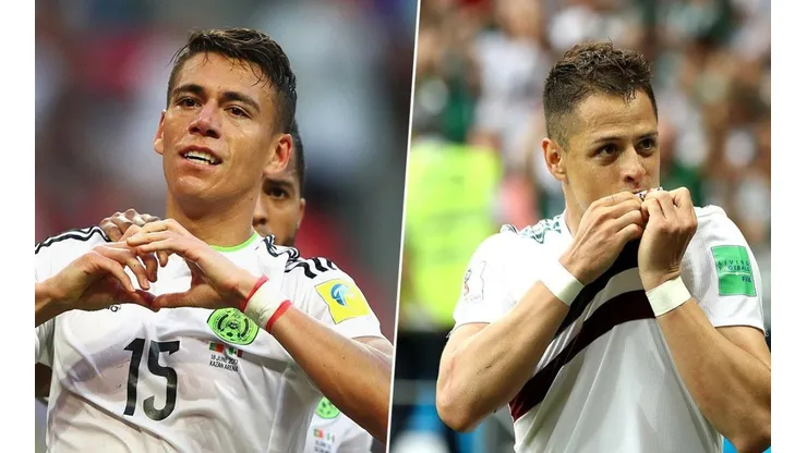 Héctor Moreno habló sobre la ausencia de Chicharito.