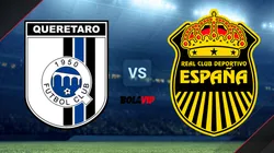 Querétaro vs. Real España.