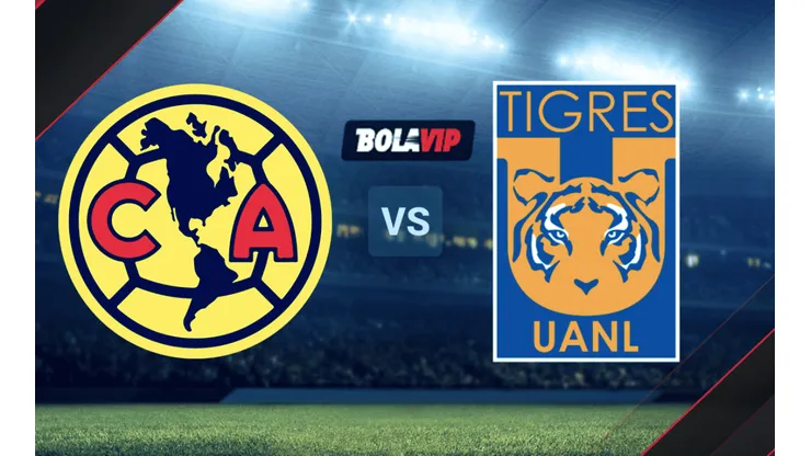 América vs. Tigres UANL por un amistoso de pretemporada.