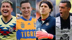 Los jugadores con mayor salario en la Liga MX.