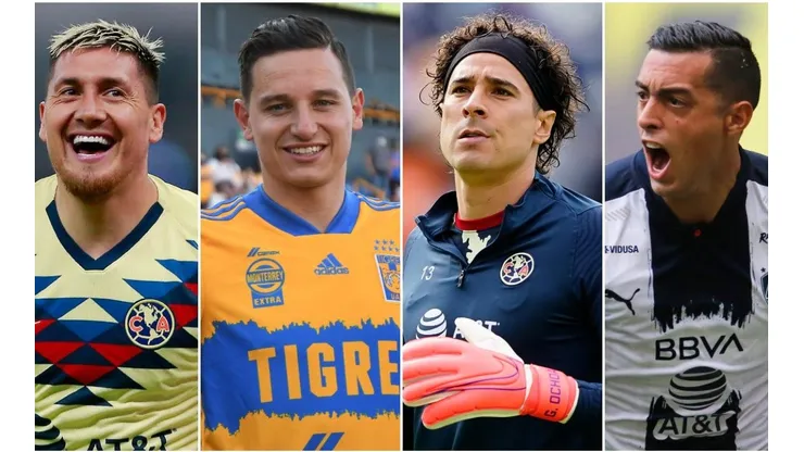 Los jugadores con mayor salario en la Liga MX.