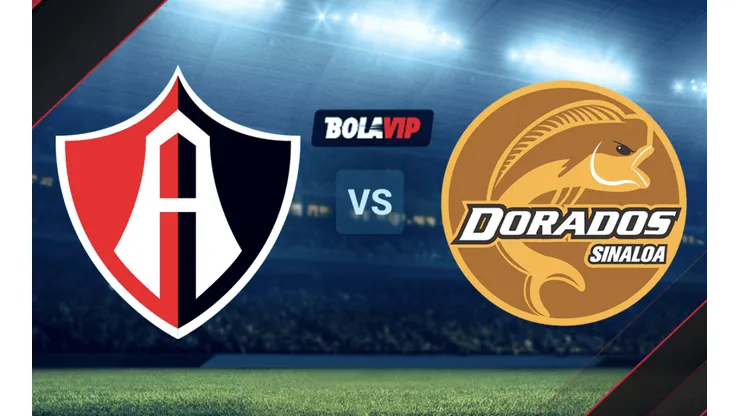 Atlas vs. Dorados de Sinaloa por un amistoso de pretemporada.