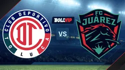 Toluca vs. FC Juárez por un amistoso.