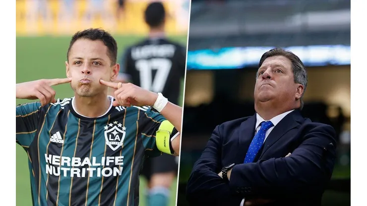 Miguel Herrera respaldó a Chicharito.