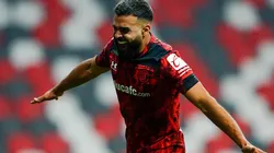 Alexis Canelo, goleador del Deportivo Toluca.