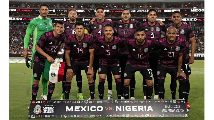 Selección de México en el debut de Funes Mori