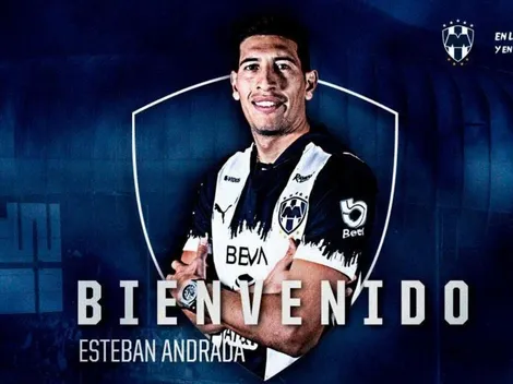 ¡Esteban Andrada es oficialmente Rayado!