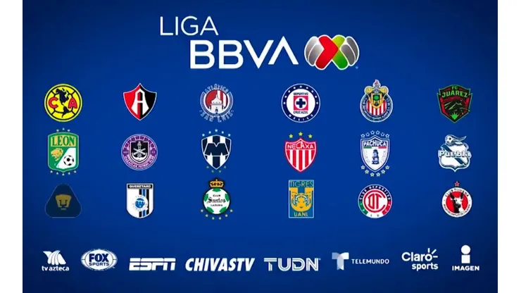 Así quedaron repartidos los equipos entre las televisoras para el Apertura 2021.