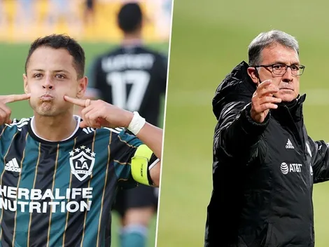 No hubo coincidencia: Chicharito y Martino no se han cruzado en las instalaciones de LA Galaxy