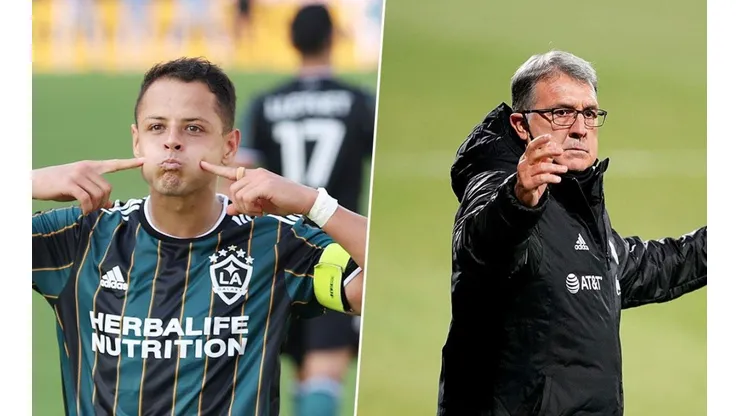 Chicharito y Martino no se cruzaron en las instalaciones de L.A Galaxy.