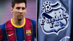 Puebla pidió a Lionel Messi en las redes.