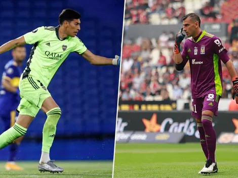 Nahuel Guzmán le dio la bienvenida a Esteban Andrada a la Liga MX